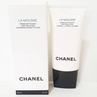 CHANEL La Mousse Creme Nettoyante Anti Pollution Cleansing Cream to Foam 150ml